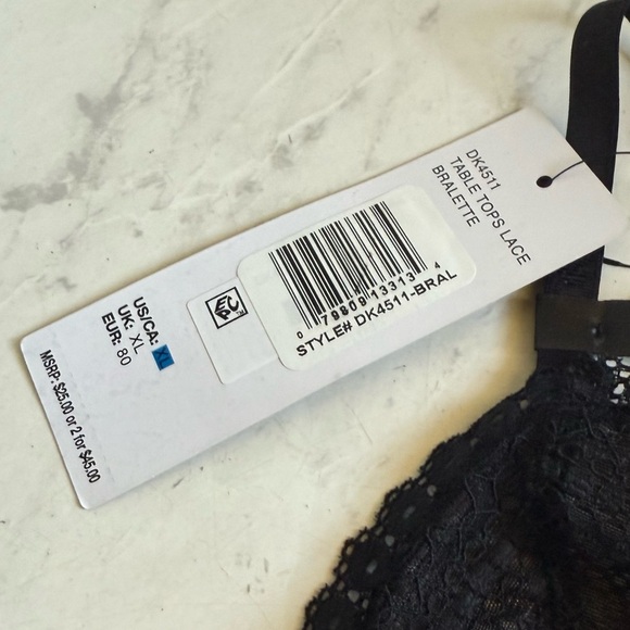 DKNY Black Lace Bralette 2 for $22 ❇️ - Picture 2 of 3